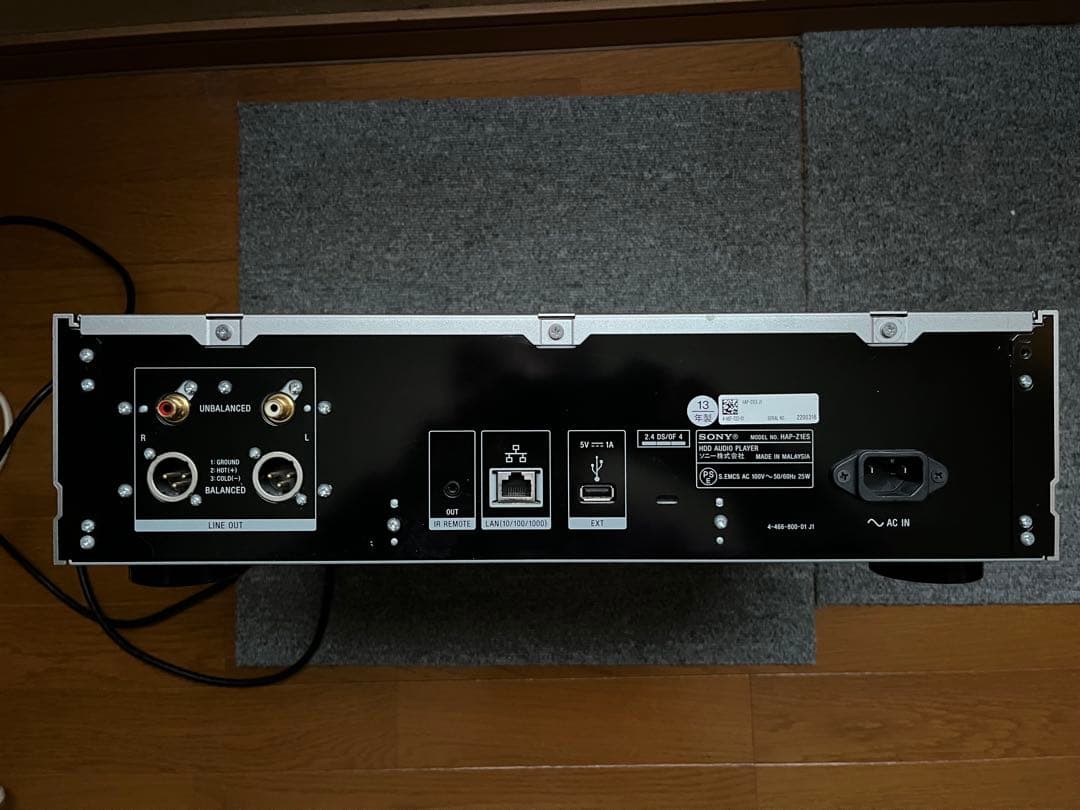 SONY HDD Audio Player HAP-Z1ES ワンオーナー品