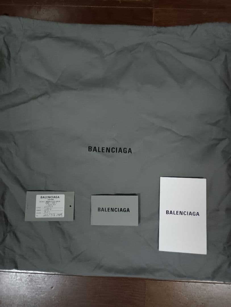 正規品希少★美品★BALENCIAGA トートバッグ ホワイトカバスS花柄