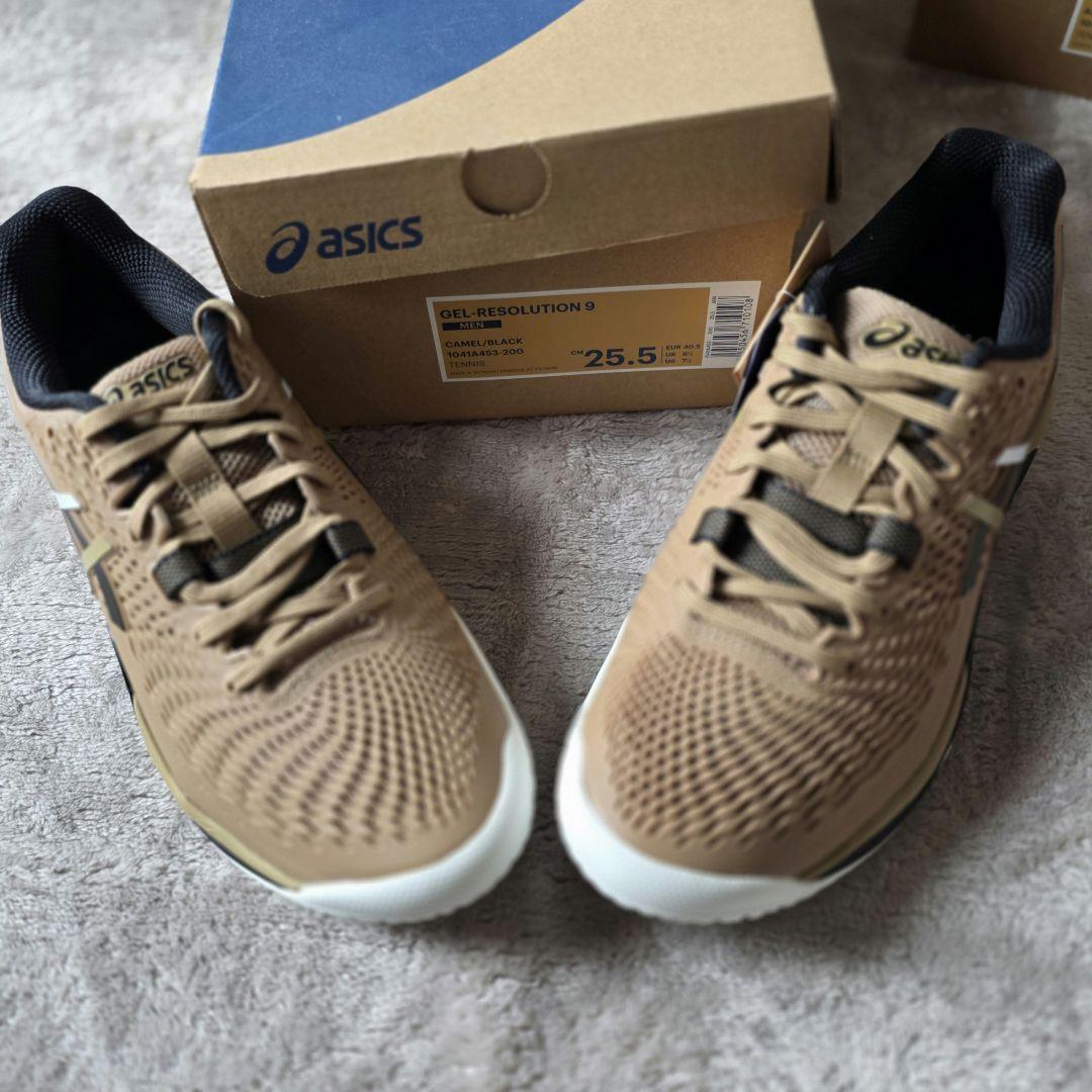 ASICS テニスシューズ BOSSコラボ 25.5cm 未使用品