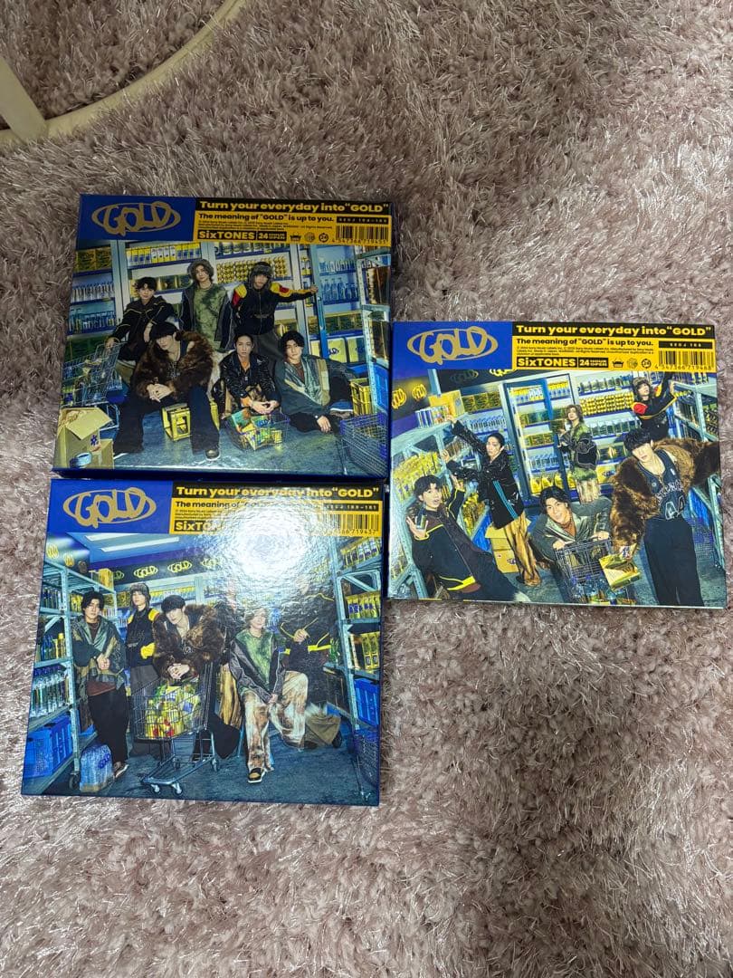 SixTONES GOLD 3形態 DVD版