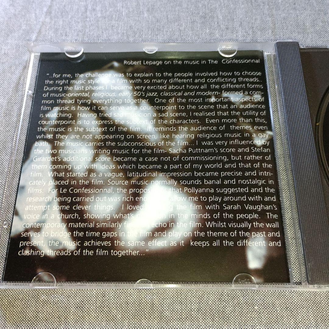 映画「THE CONFESSIONAL」のサントラCD