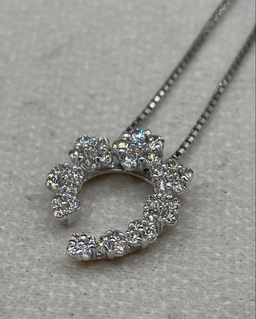 専用JA67★高級 ダイヤモンド0.5ct K18WG ペンダントヘッド