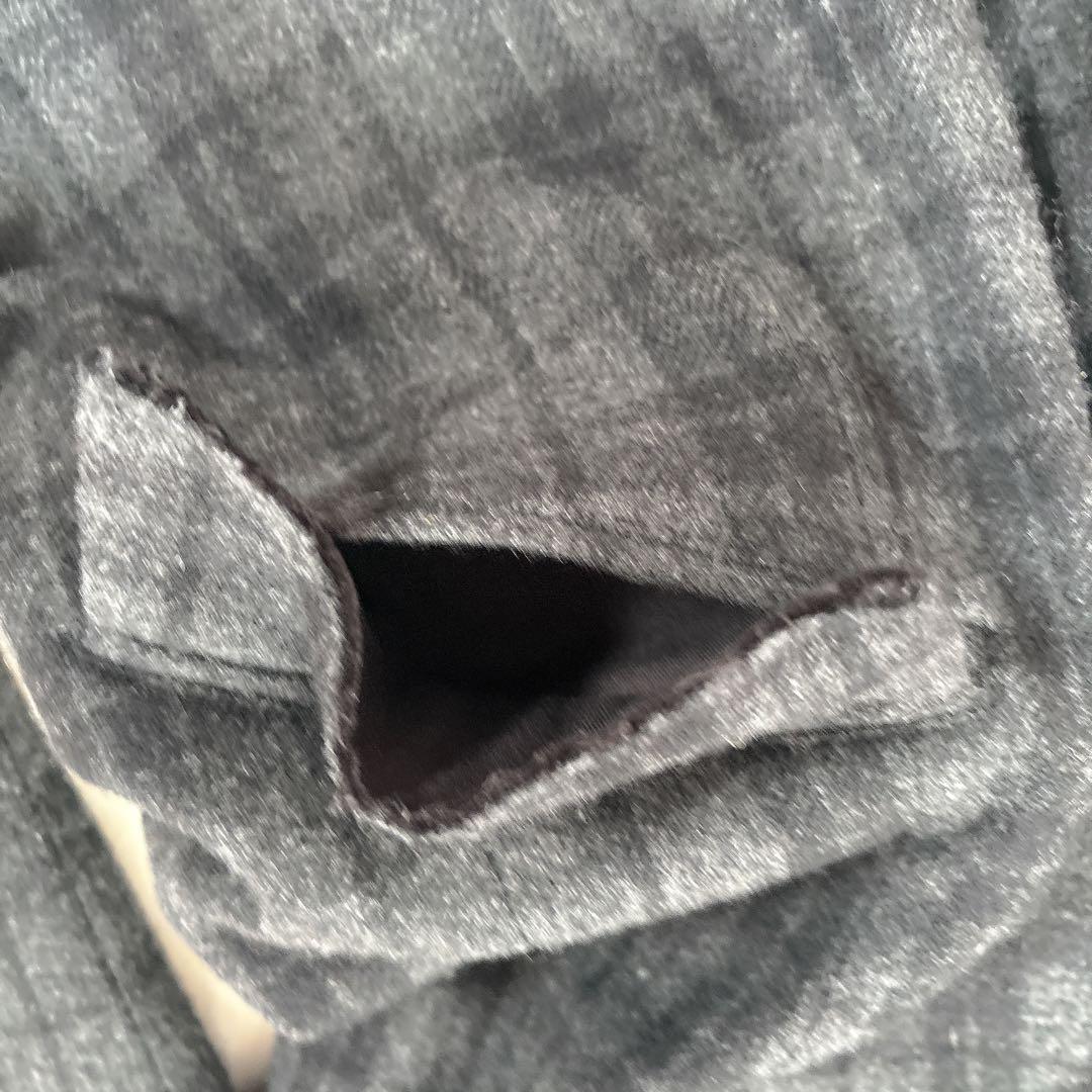 ヨウジヤマモト プリュスノアール ウール ヘム ジャケット サイズ 2 チェック