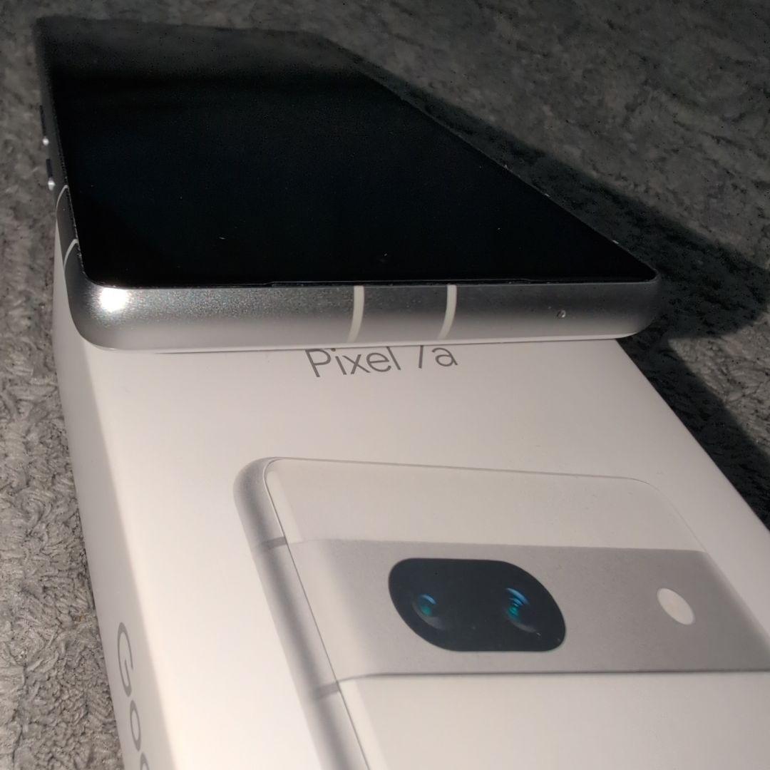 期間限定値下げ✨[バッテリー交換済み]　Google Pixel 7a ホワイト