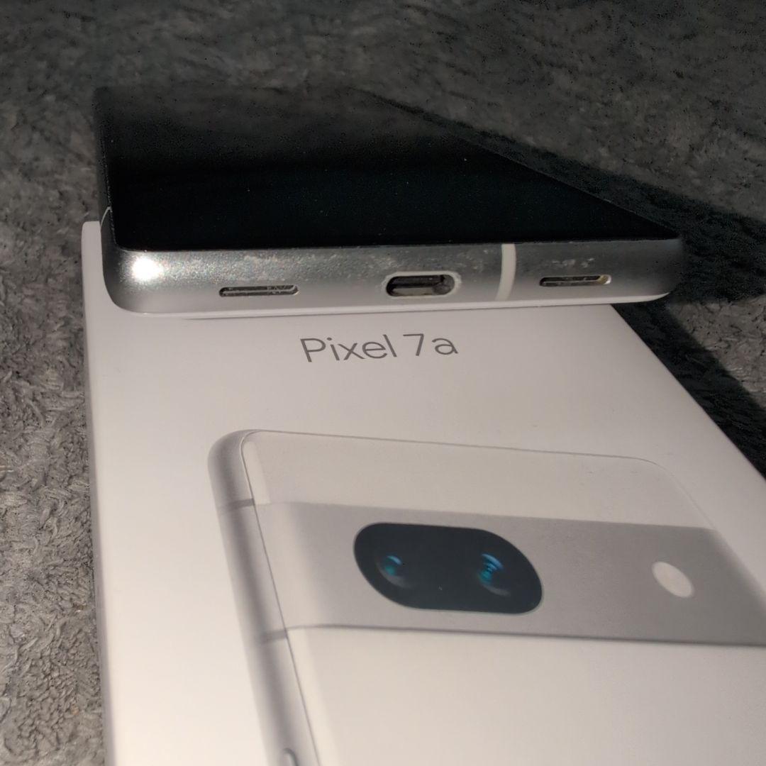 期間限定値下げ✨[バッテリー交換済み]　Google Pixel 7a ホワイト