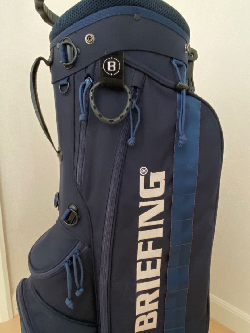 ブリーフィング　キャディバッグ　ネイビー