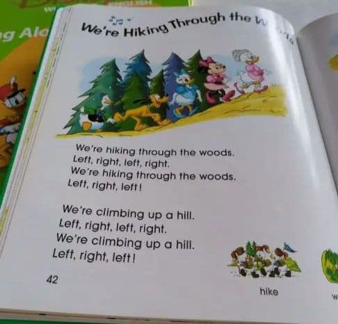 ワールドファミリーディズニー教材シングアロングセット