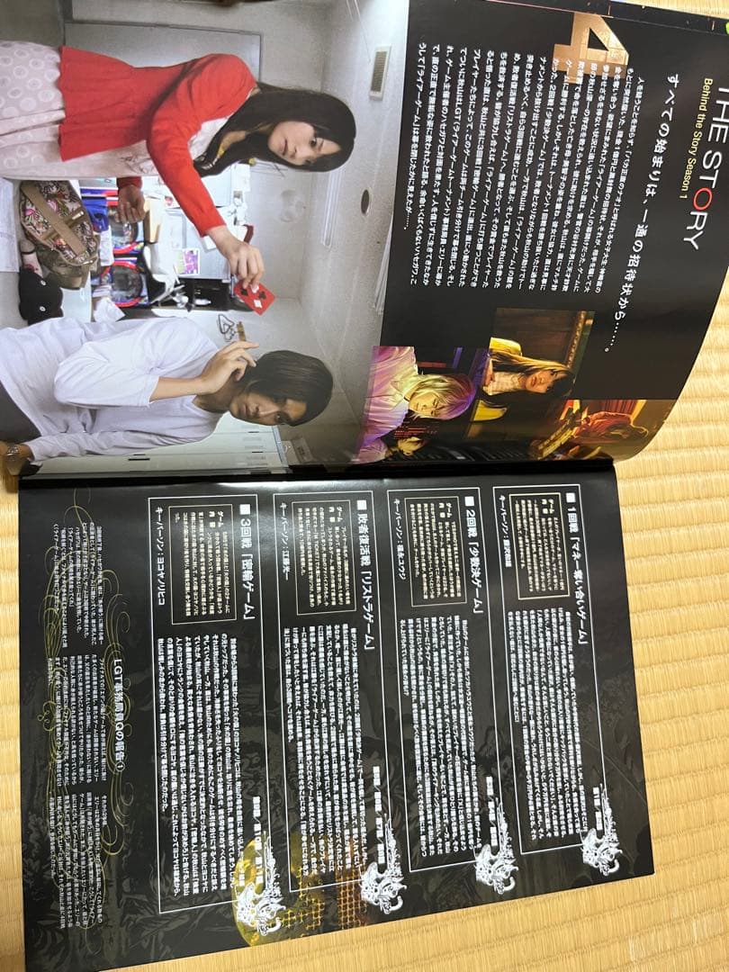 レア　希少　ライヤーゲーム　ファイナルステージ　パンフレット　メモ帳