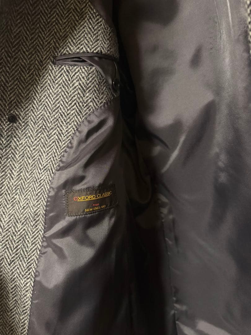 未使用　ハリスツイード コート harris tweed