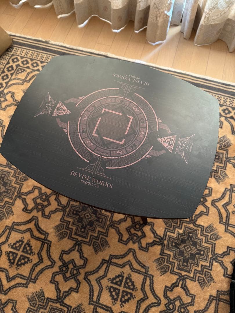 デバイスワークス　YOKOCHABU ちゃぶ台 ブラック