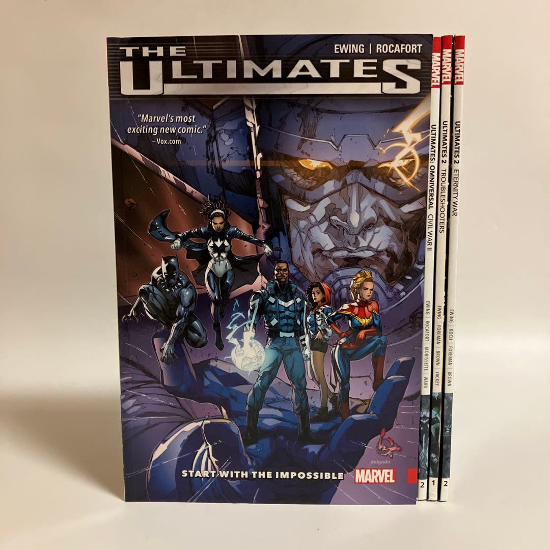 アメコミ・英語　ULTIMATES ULTIMATES.2　4冊セット