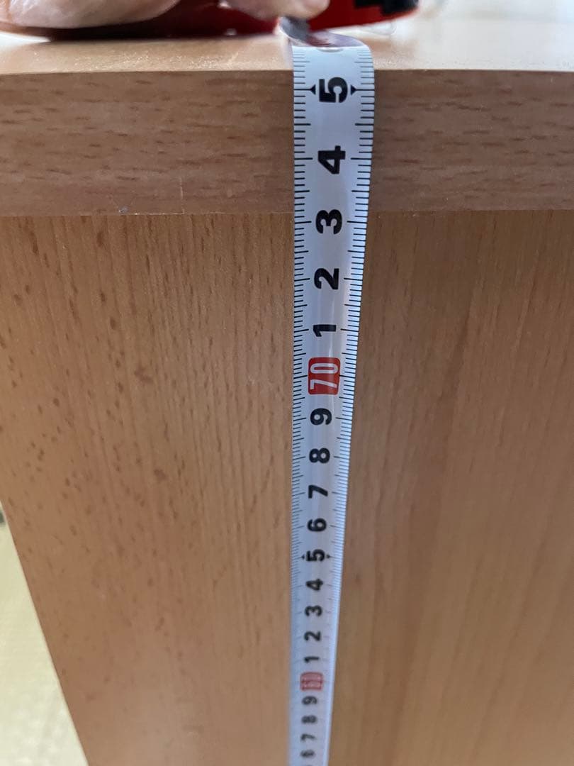 JJ　ナチュラル木製デスク 引き出し付き