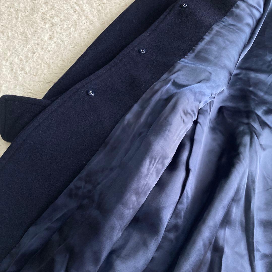 Paul Smith チェスターコート ネイビー M カシミア混