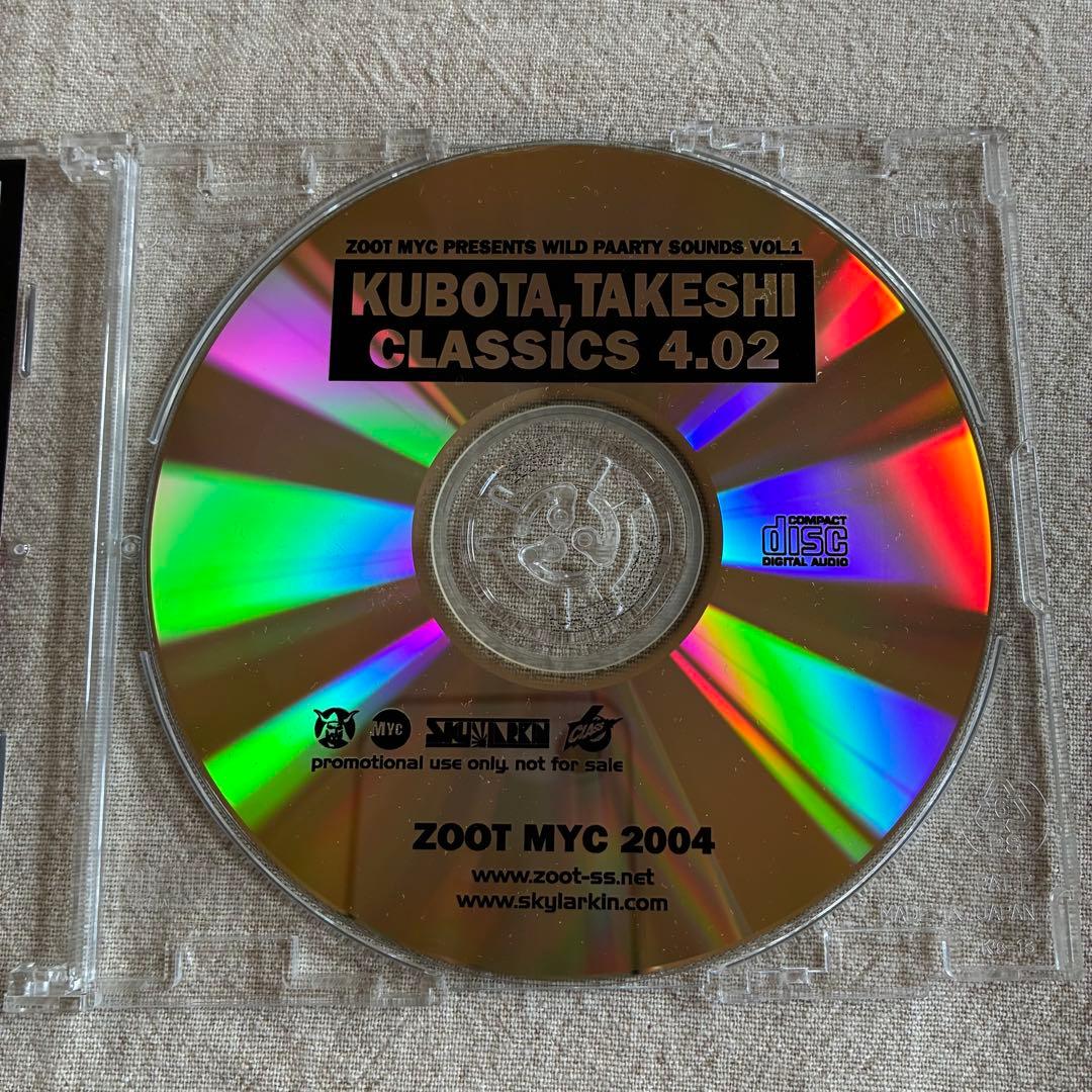 q*a様 KUBOTA TAKESHI CLASSICS 4.02 非売品CD