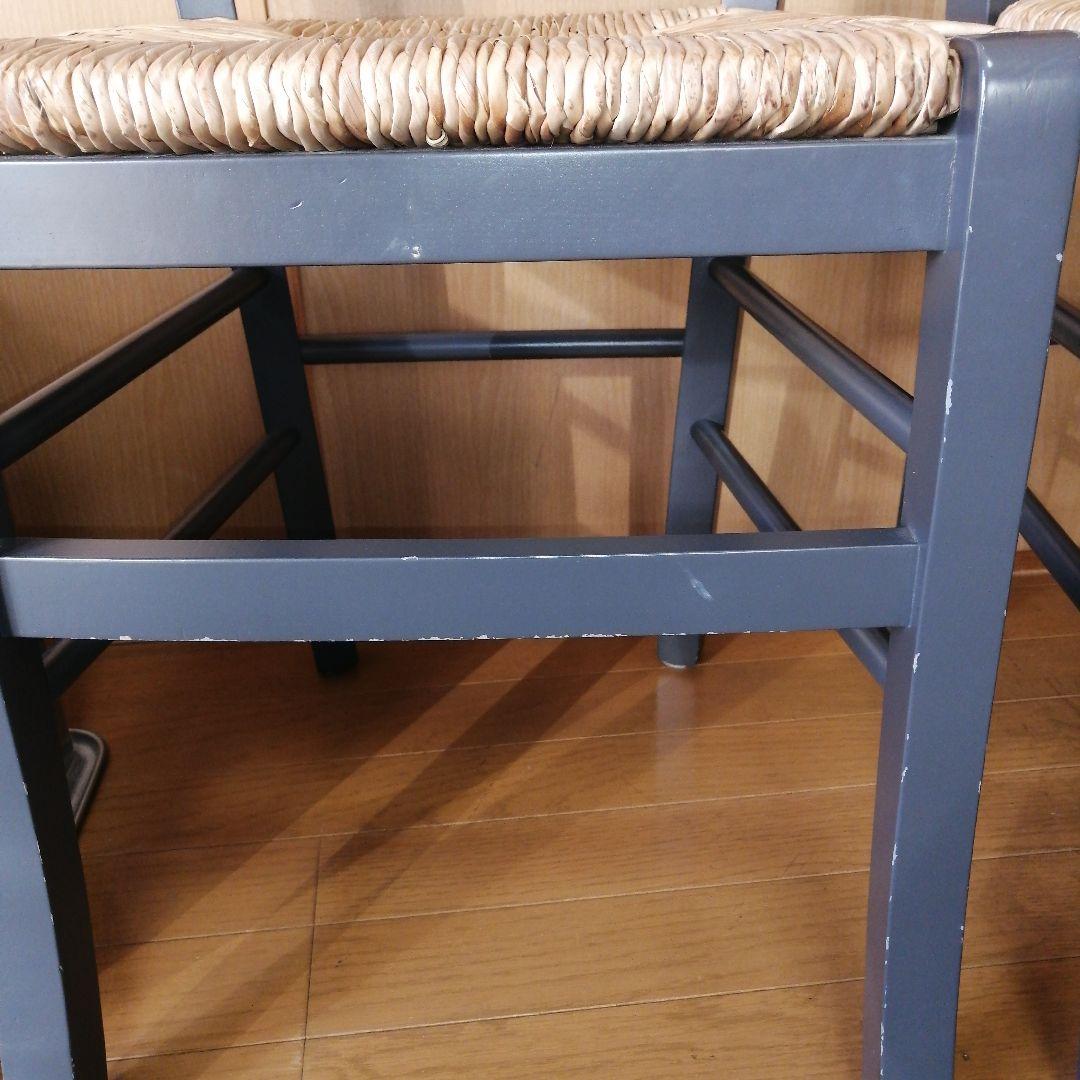 IDEA VENEZIA-C WAL SEAGRASSダイニングチェア2脚グレー