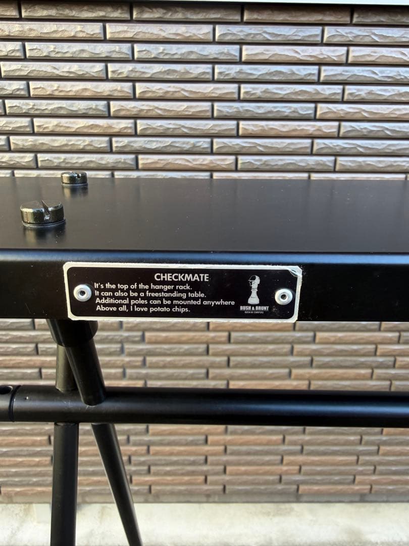 h*o様 BRUNT brunt チェックメイト L ブラック 収納ケース付き