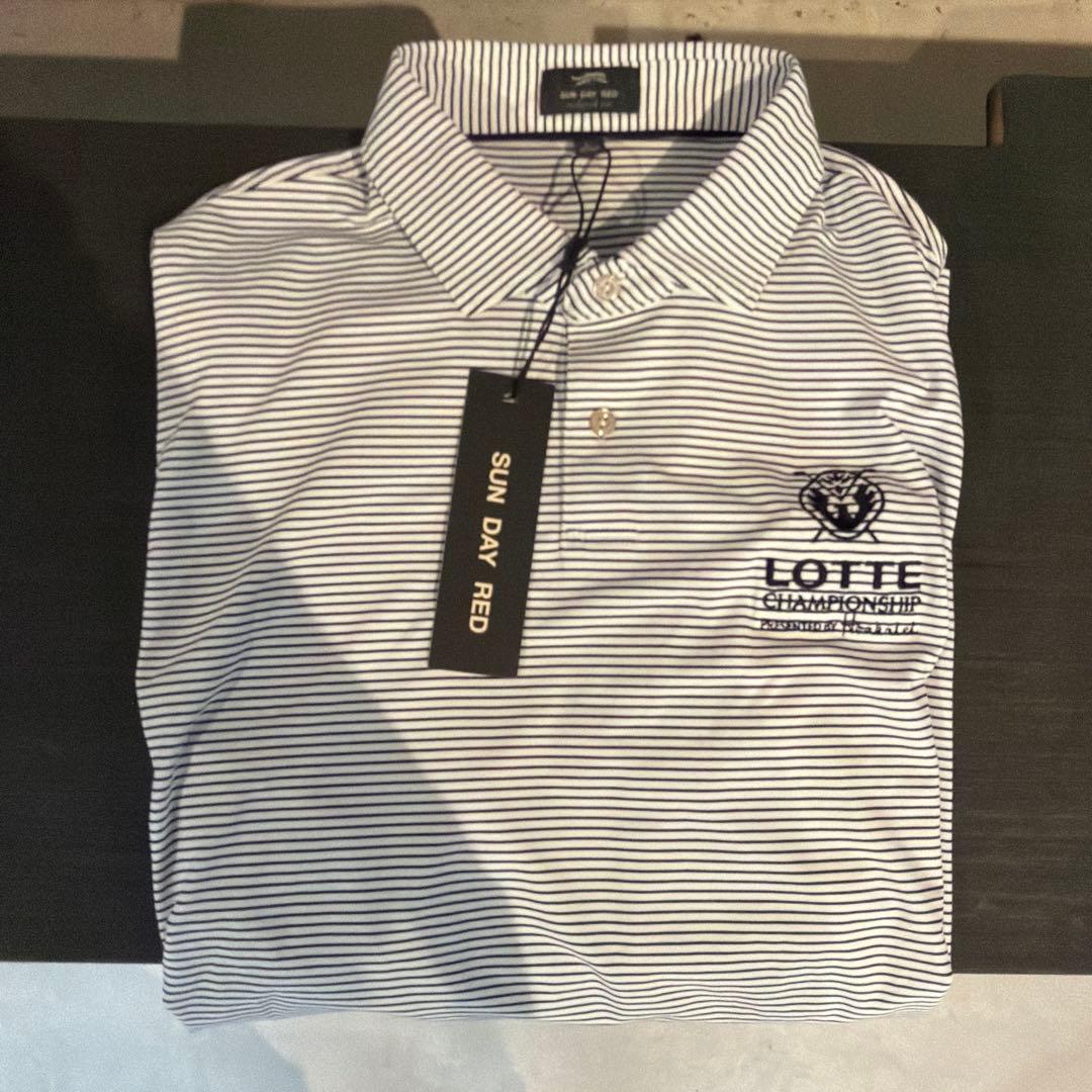 新品未使用　LOTTE SUN DAY RED ポロシャツ