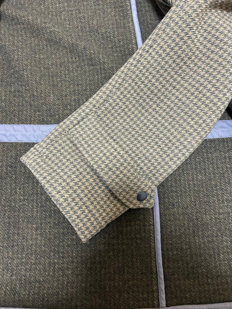 ク*ロ様 DRIES VAN NOTEN チェック柄フード付きアウター