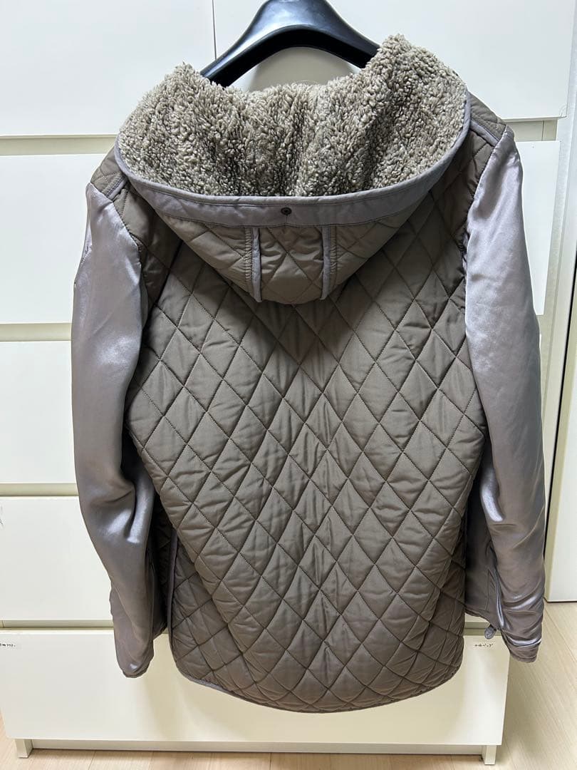 ク*ロ様 DRIES VAN NOTEN チェック柄フード付きアウター