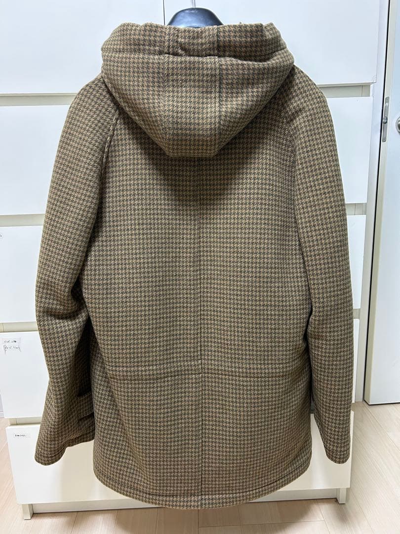 ク*ロ様 DRIES VAN NOTEN チェック柄フード付きアウター