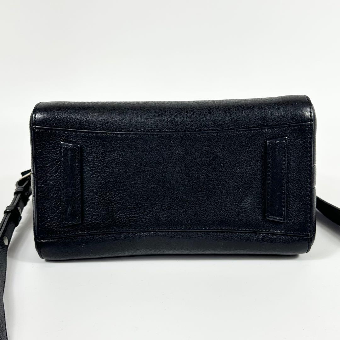 GIVENCHY アンティゴナ ミニ レザー 2WAY ショルダーバッグ 黒