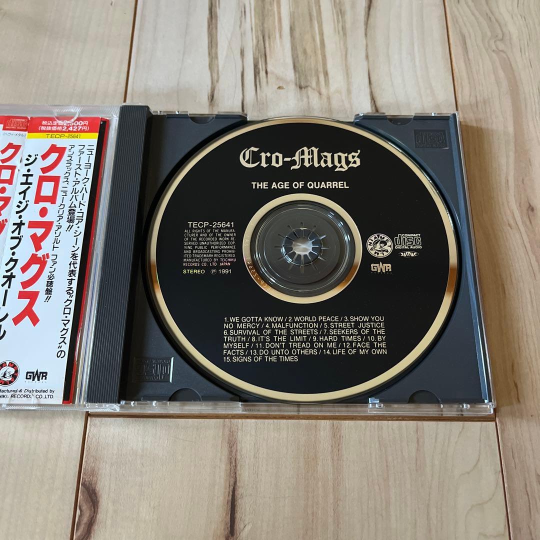 Cro-Mags / The Age Of Quarrel 国内盤