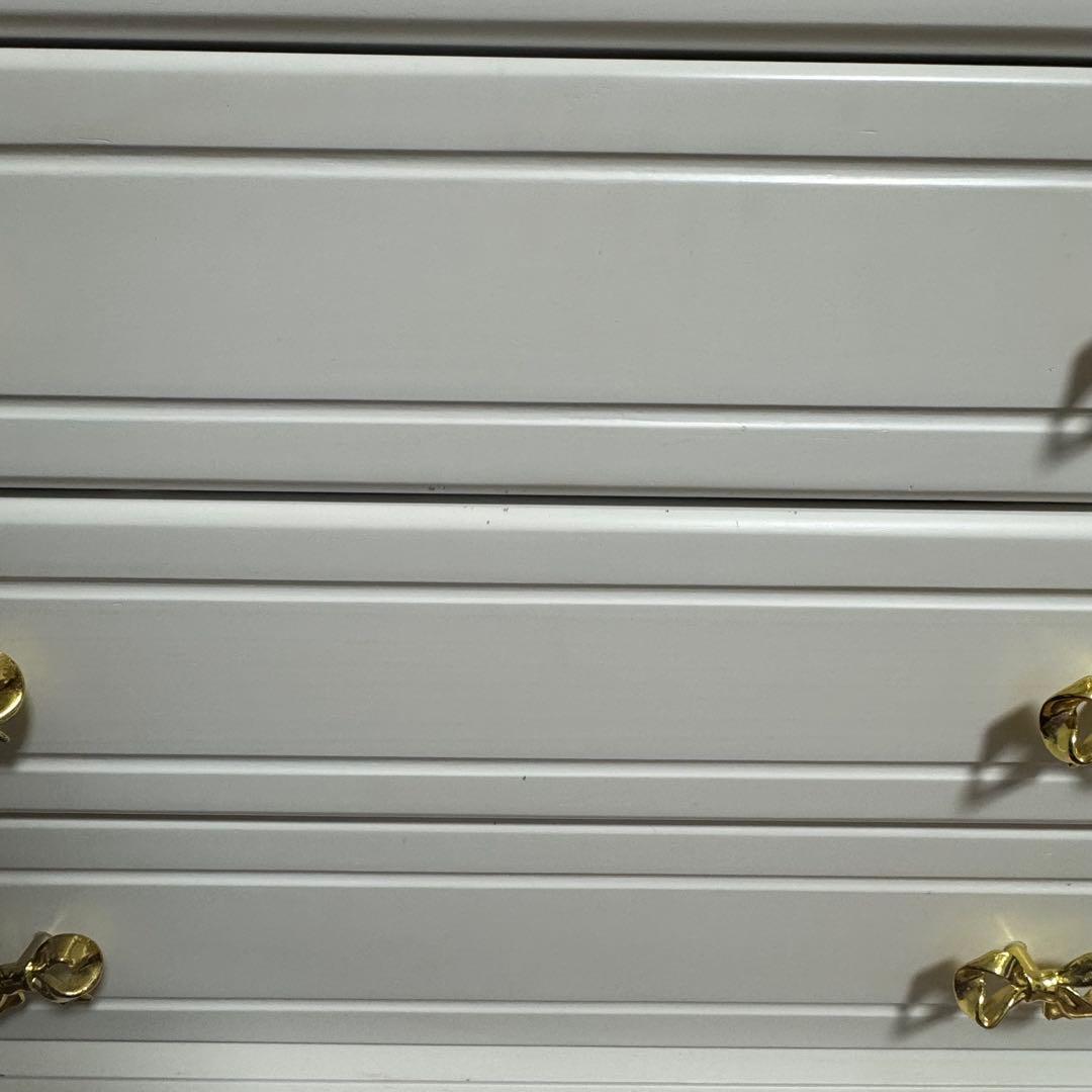 【まこちゃん専用】ワイドチェスト 猫脚チェスト姫系家具ロマプリ