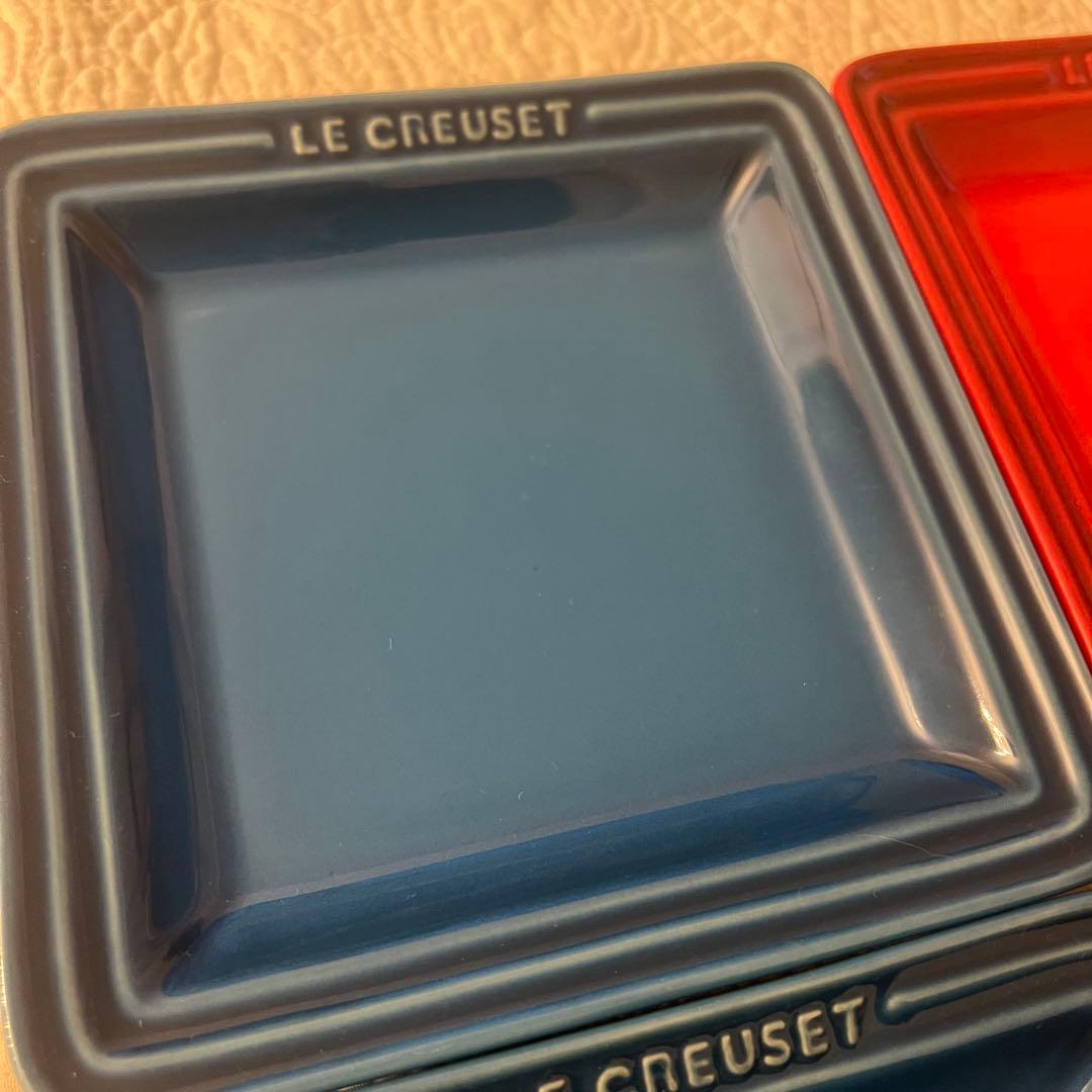 ⑱LE CREUSET スクエアプレート 16cm 6枚セット ルクルーゼ