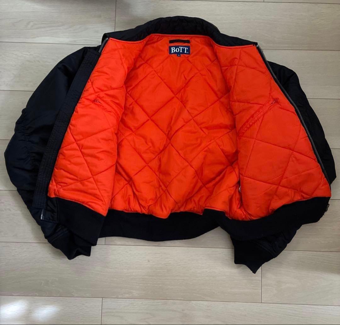 BOTT MA-1 フライトジャケット M ブラック