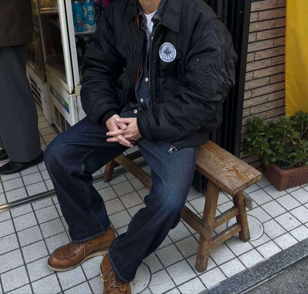 BOTT MA-1 フライトジャケット M ブラック