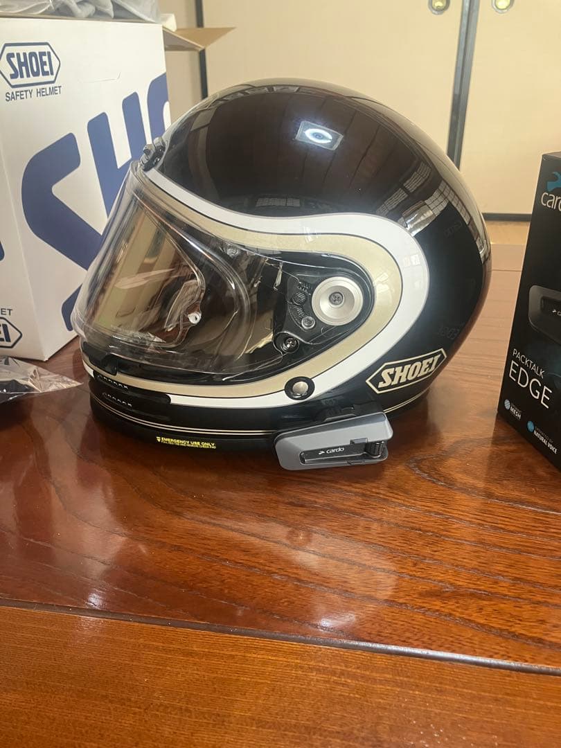 SHOEI グラムスター カスタム多数　Cardo Packtalk EDGE