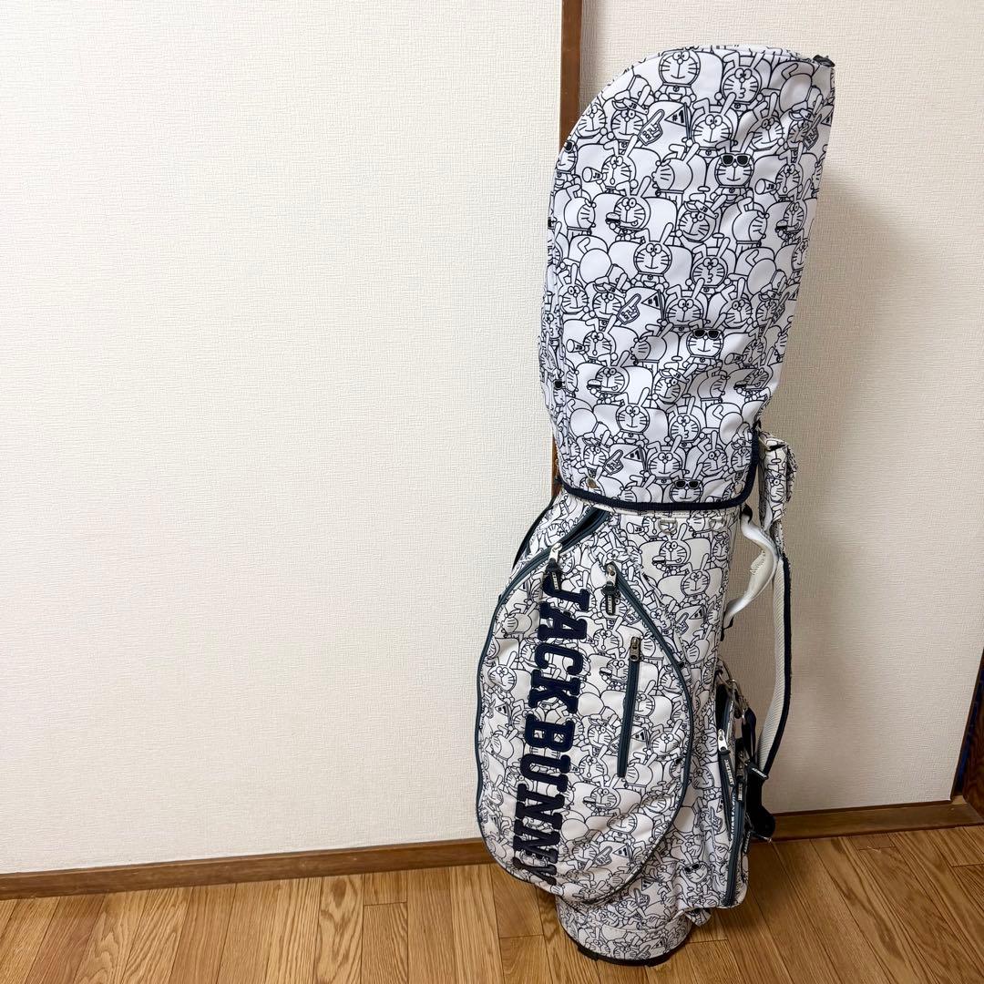 JACK BUNNY ドラえもん キャディバッグ ゴルフ コラボ品