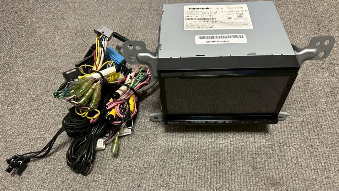 カーナビ CN-H500D PANASONIC S/NO:504478B01