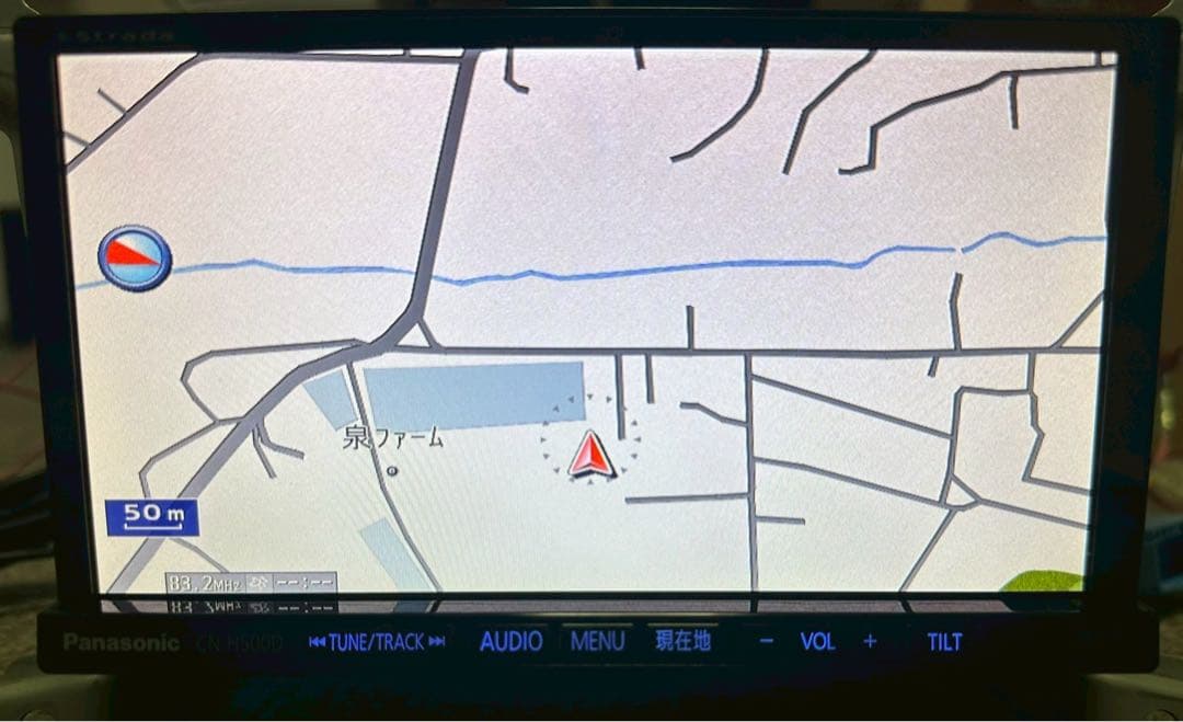 カーナビ CN-H500D PANASONIC S/NO:504478B01