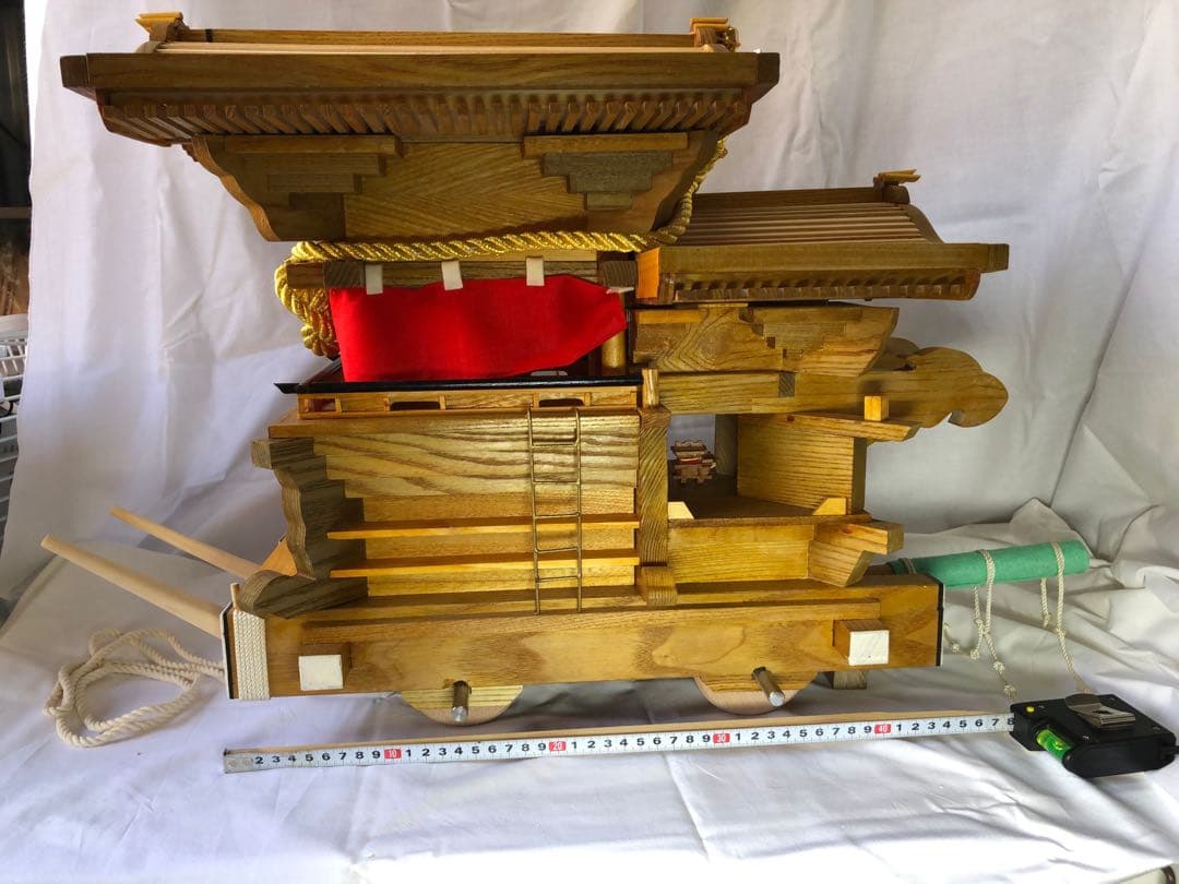 木製　ミニチュアだんじり