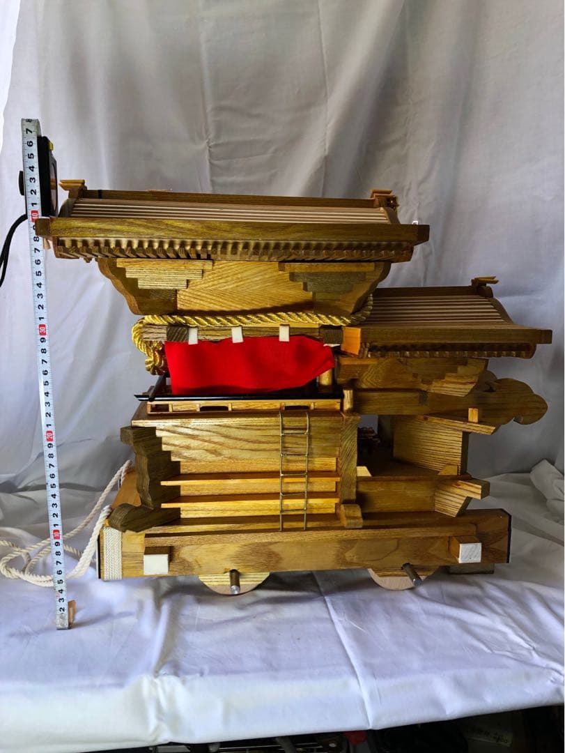 木製　ミニチュアだんじり