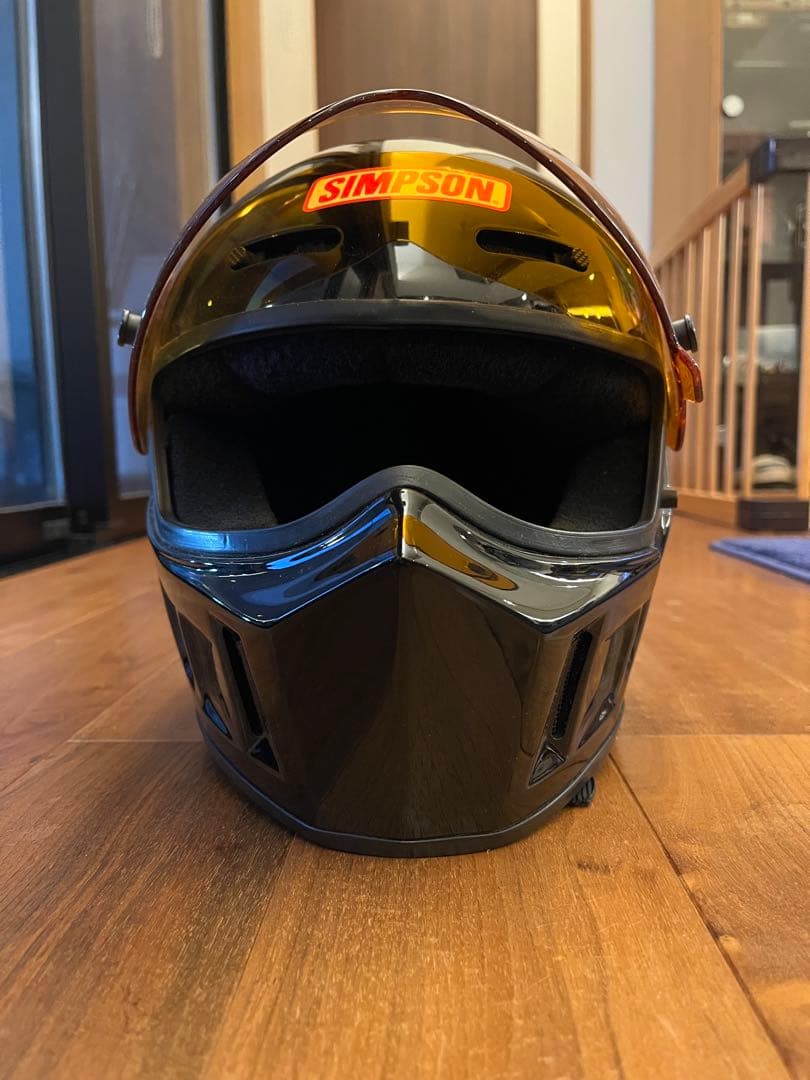 s*h様 SIMPSON フルフェイスヘルメット ブラック　バンディット