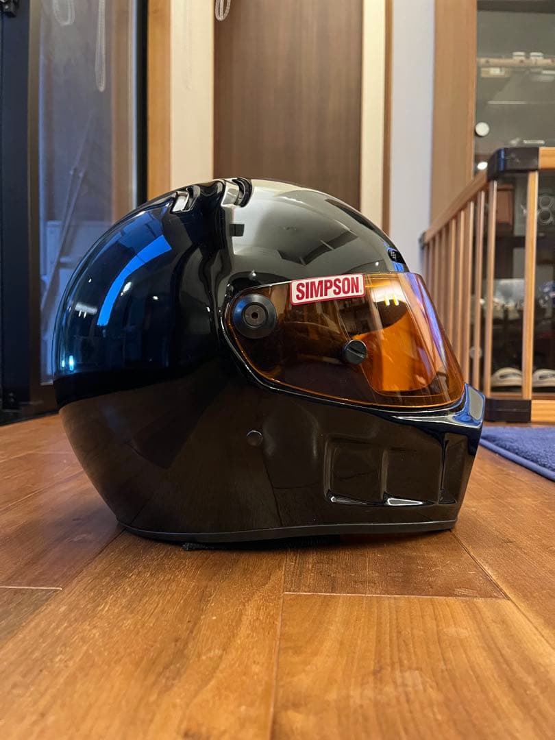 s*h様 SIMPSON フルフェイスヘルメット ブラック　バンディット