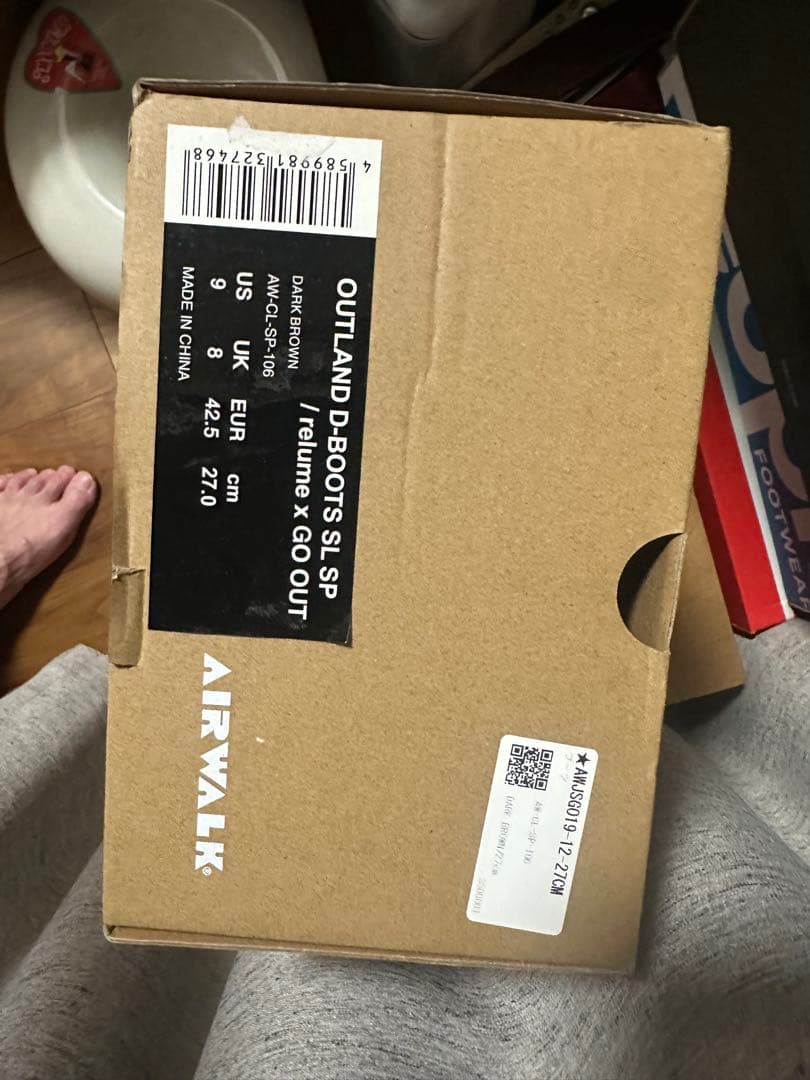 エアウォーク　 ブラウン ムートンブーツ 未使用