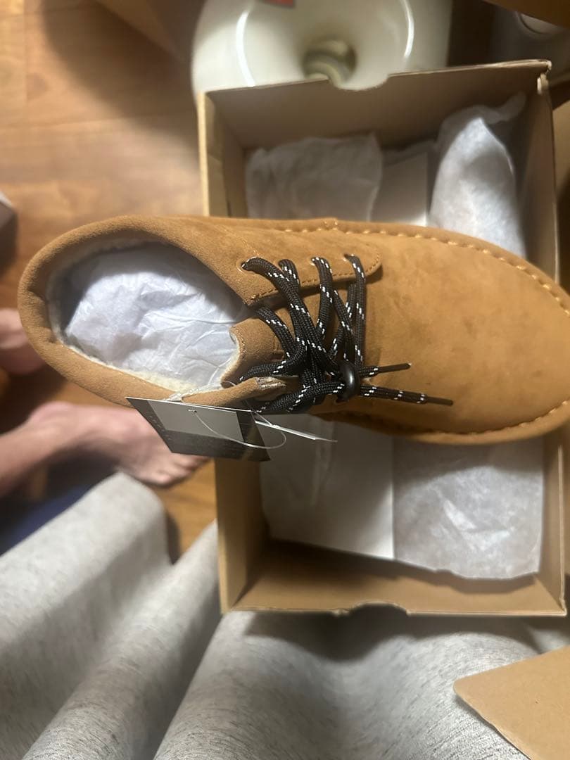 エアウォーク　 ブラウン ムートンブーツ 未使用