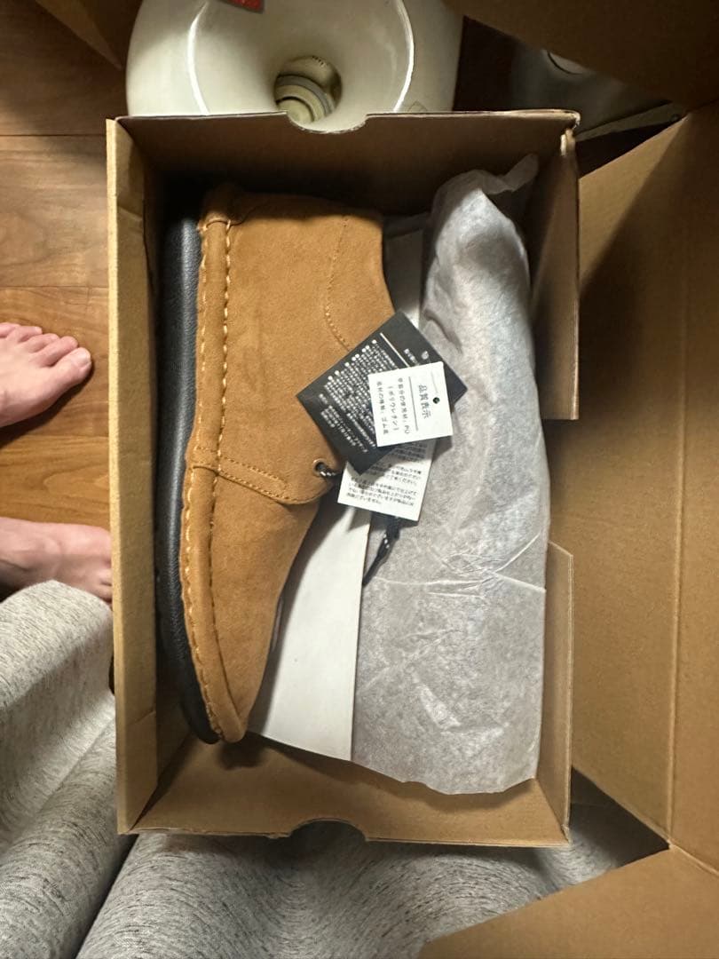 エアウォーク　 ブラウン ムートンブーツ 未使用