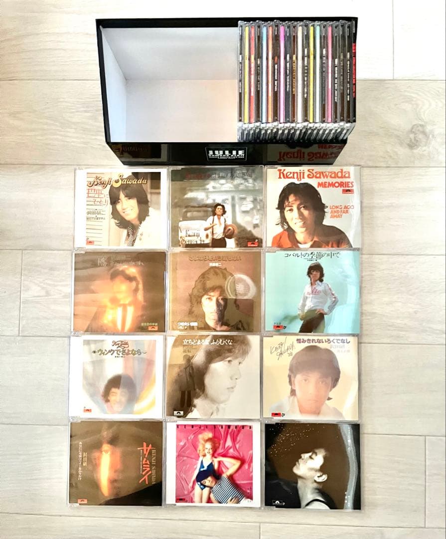 【希少】沢田研二 SINGLE COLLECTION BOX
