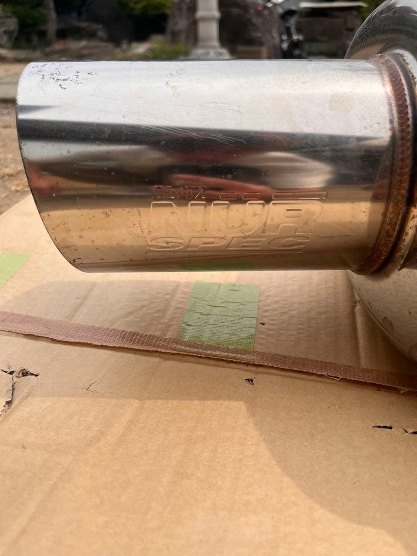 インプレッサ gdb アプライドE型用 blitz ニュルスペックマフラー