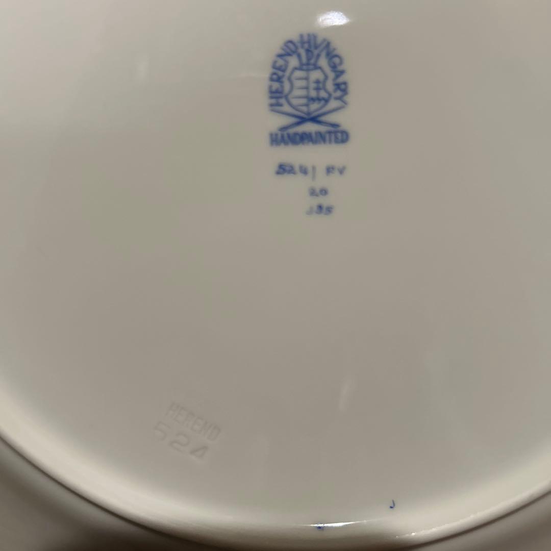 春*子様 ヘレンド　インドの華　丸プレート大