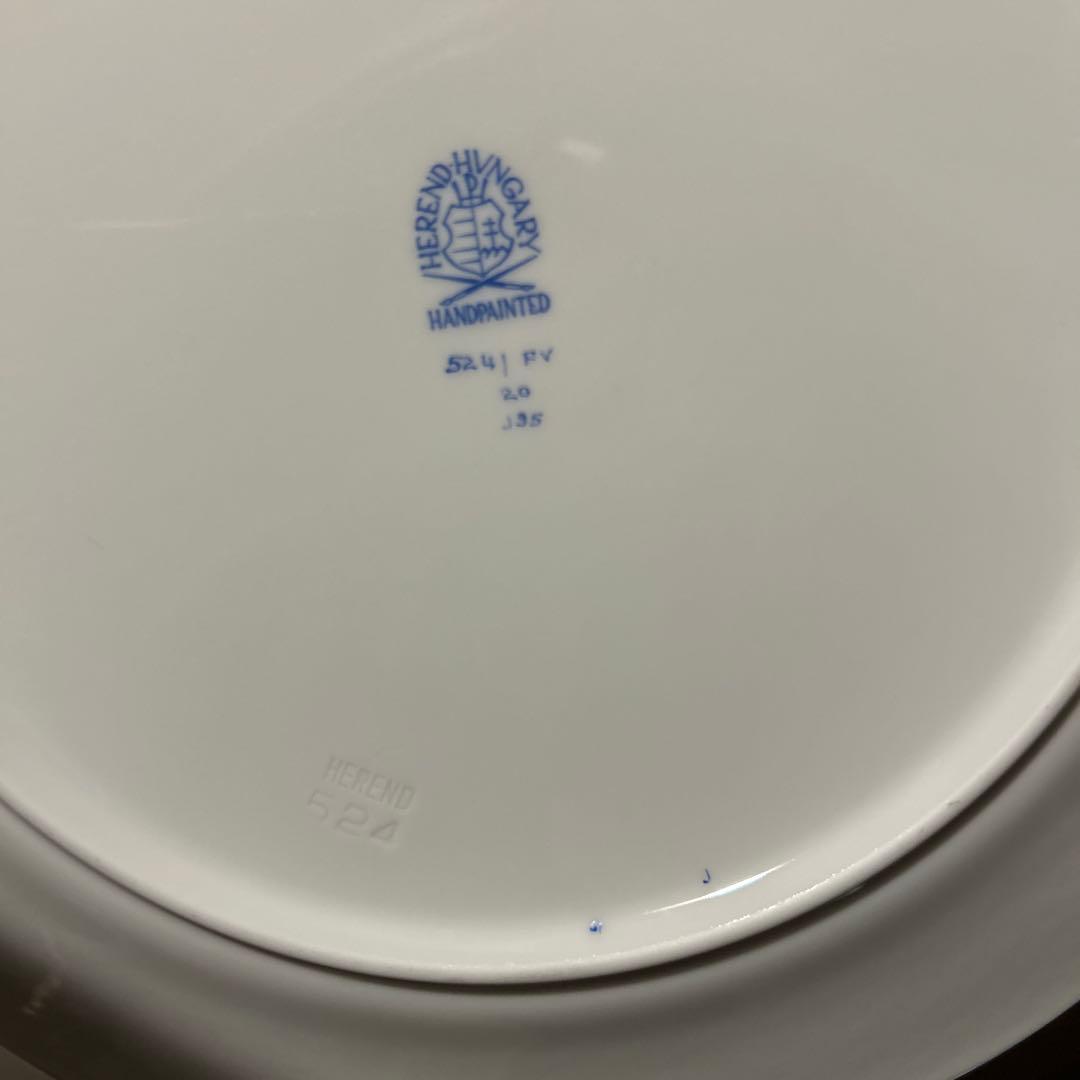 春*子様 ヘレンド　インドの華　丸プレート大