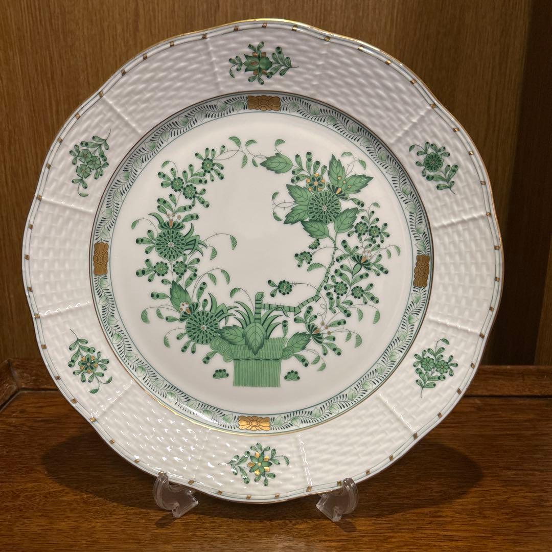 春*子様 ヘレンド　インドの華　丸プレート大