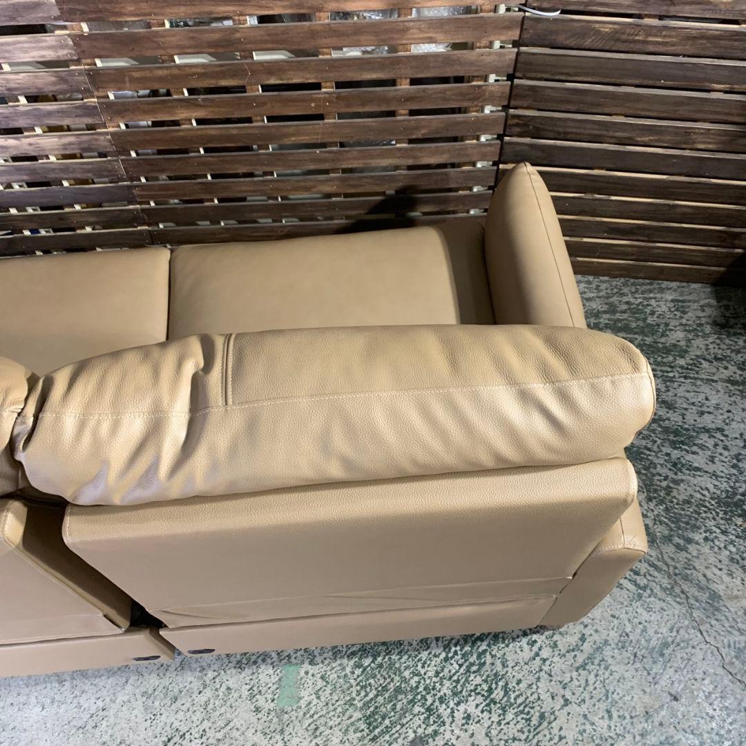 J838R YAMADA 電動リクライニングソファ モカブラウン