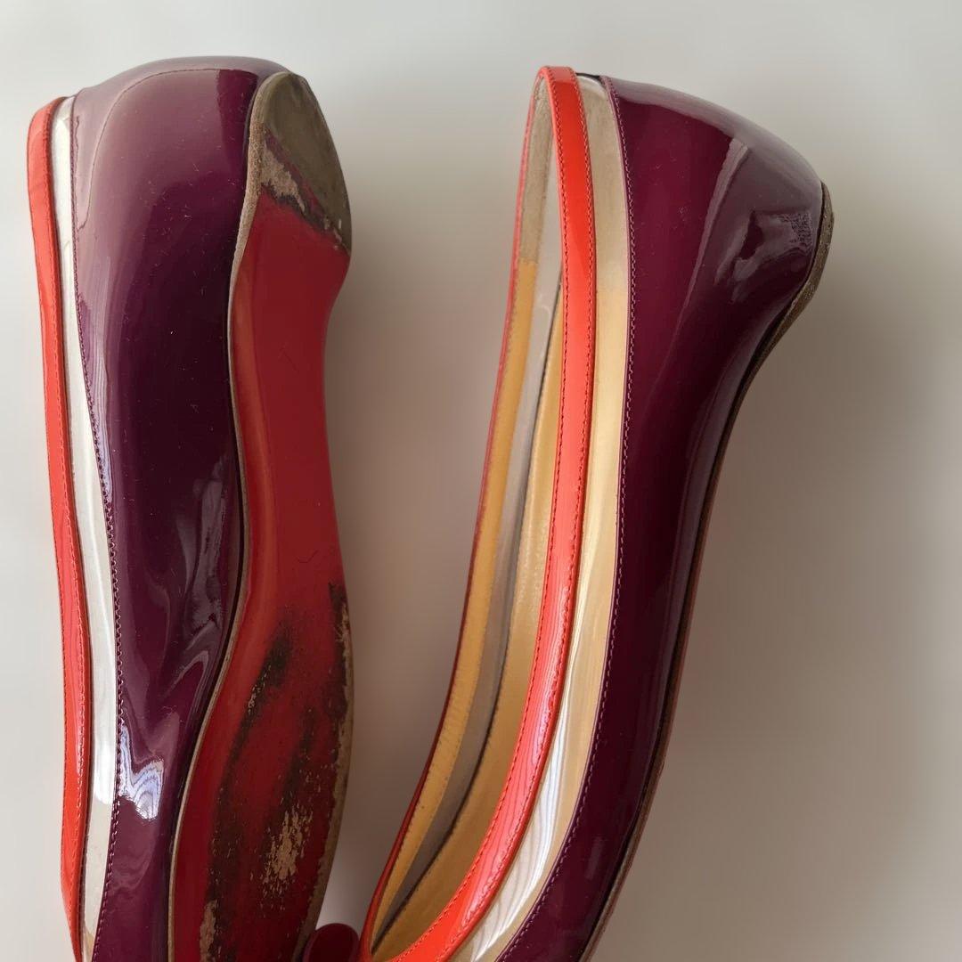 Christian Louboutin リボンパンプス