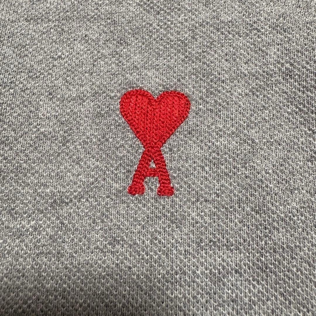 【美品】ami グレー ポロシャツ 半袖
