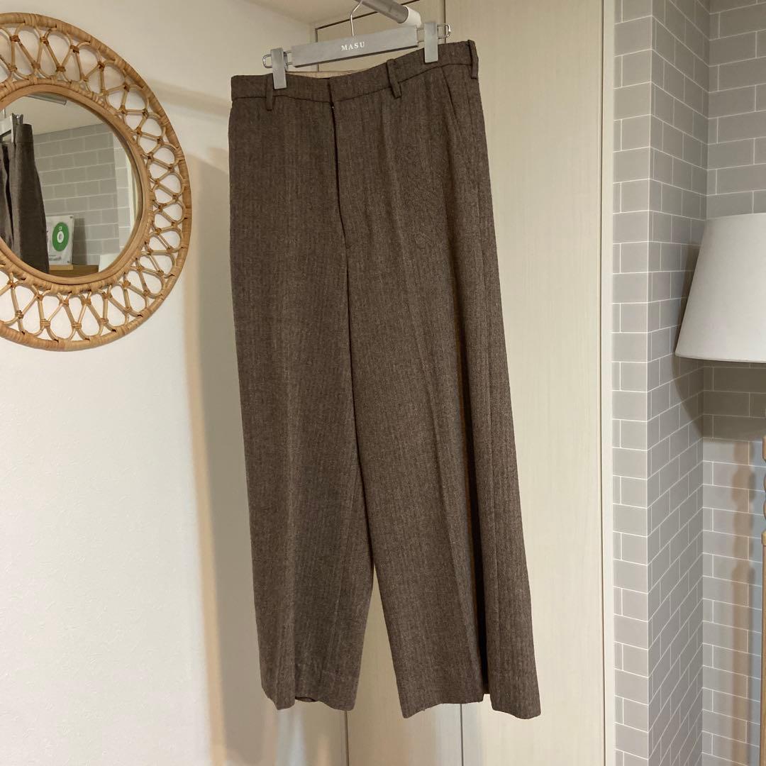 MASU INITIAL WIDE TROUSERS サイズ46